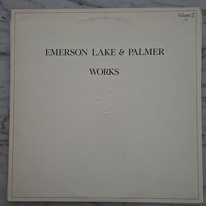 Emerson Lake & Palmer ELP Works Volume 2 SD19147 Album LP Record Vinyl 1982